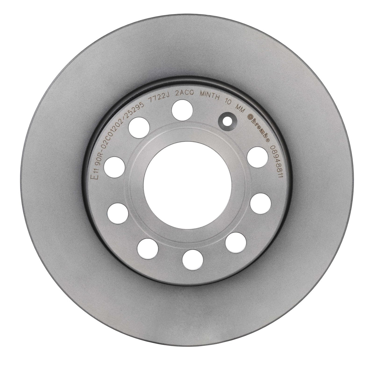 PRIME UV Coated Rear Disc Brake Rotor - 08.9488.11_08