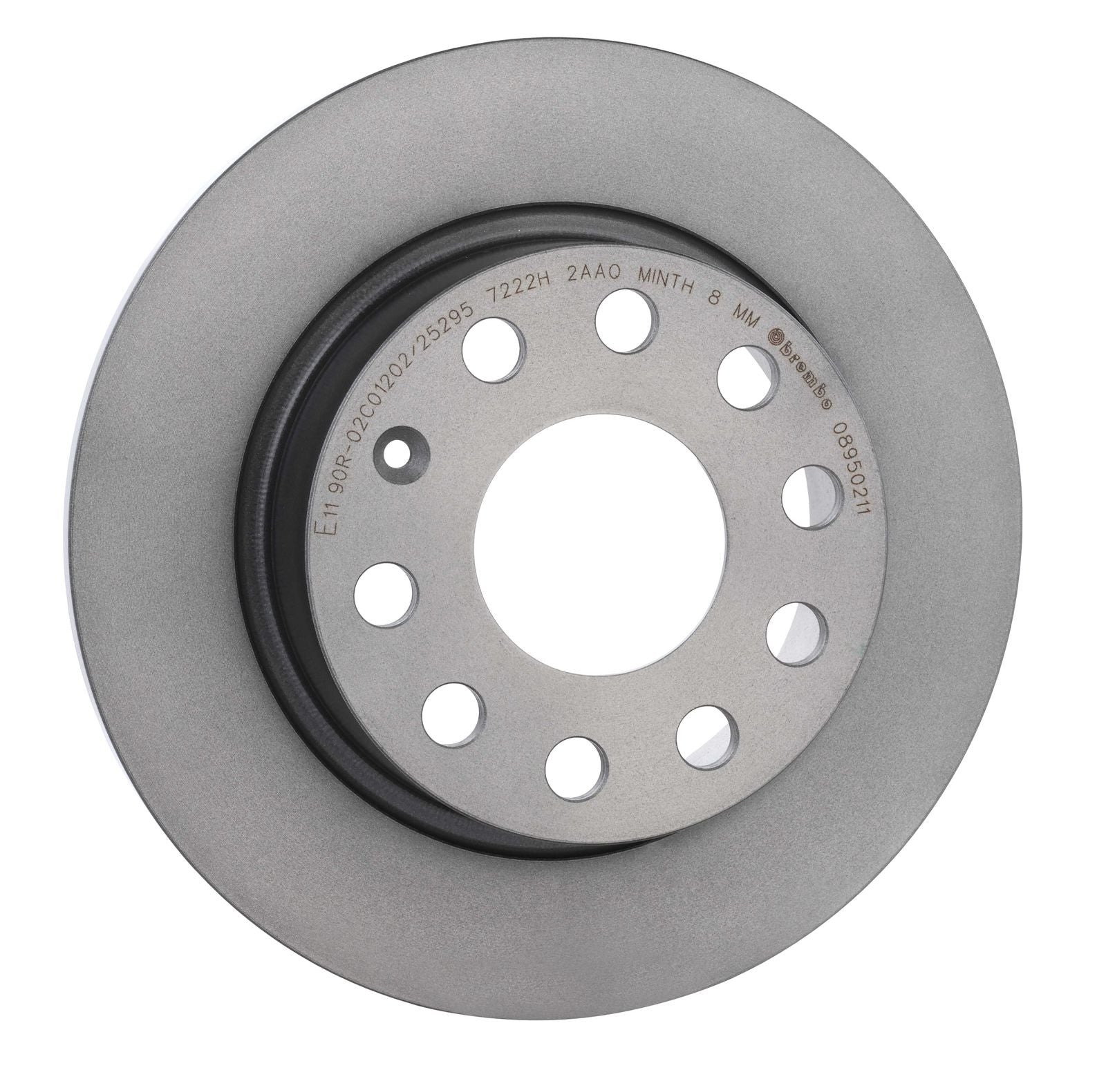 PRIME UV Coated Rear Disc Brake Rotor - 08.9502.11_31