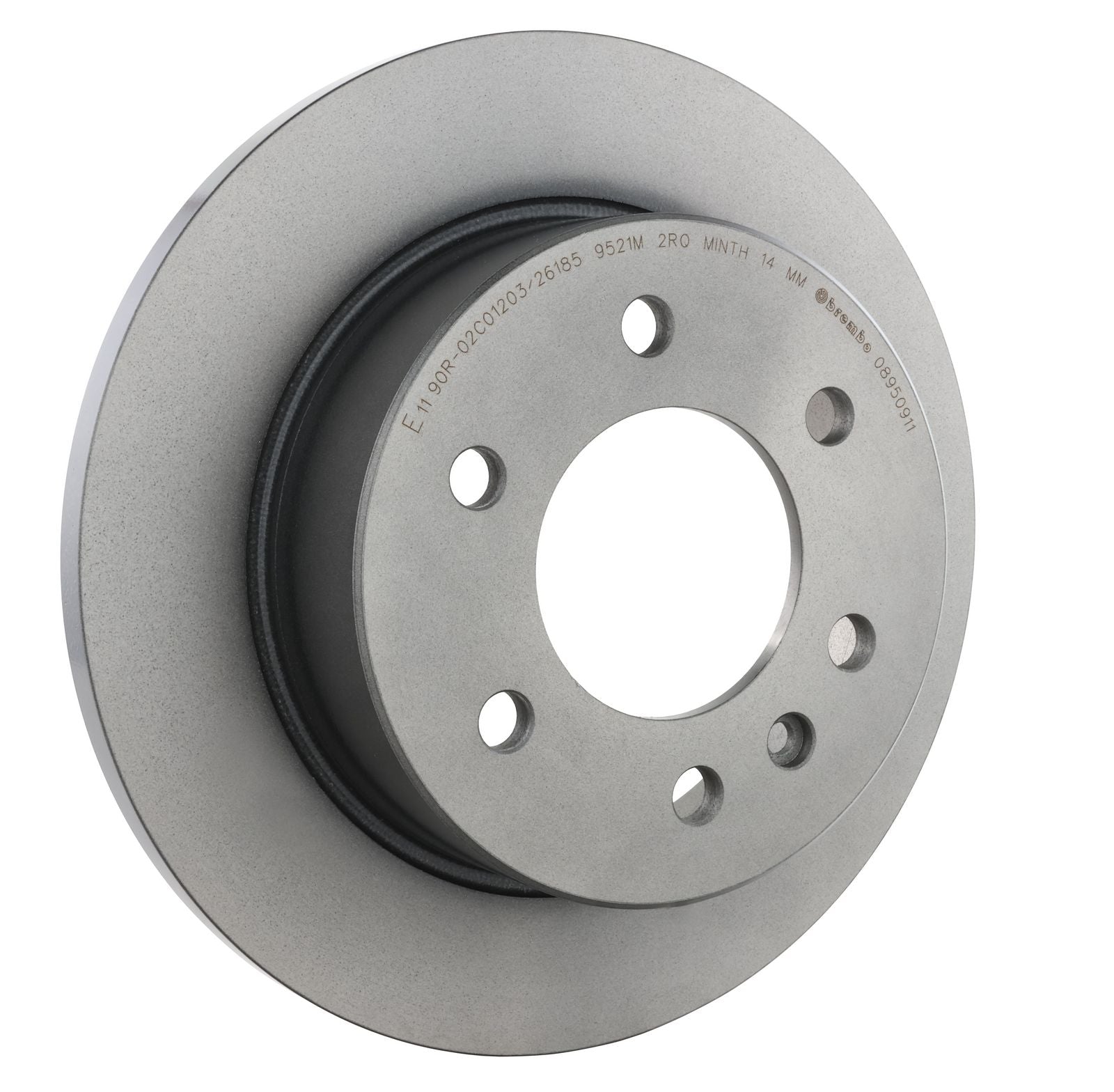 PRIME UV Coated Rear Disc Brake Rotor - 08.9509.11_29