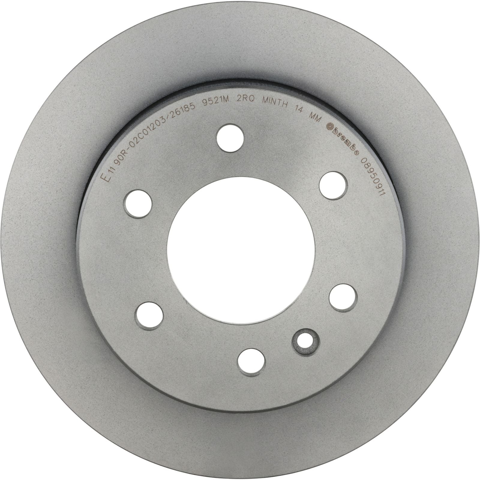 PRIME UV Coated Rear Disc Brake Rotor - 08.9509.11_02