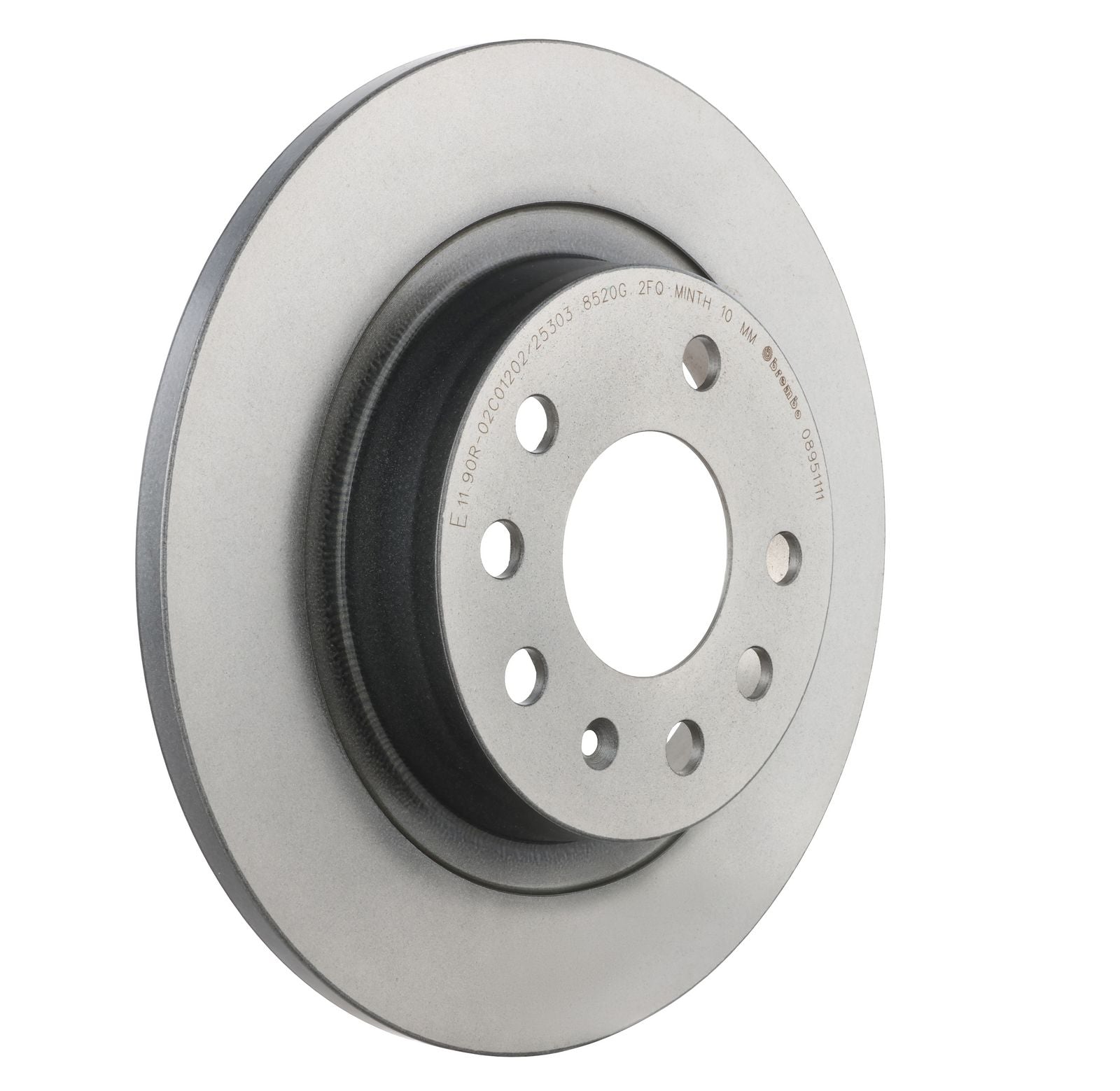 PRIME UV Coated Rear Disc Brake Rotor - 08.9511.11_23