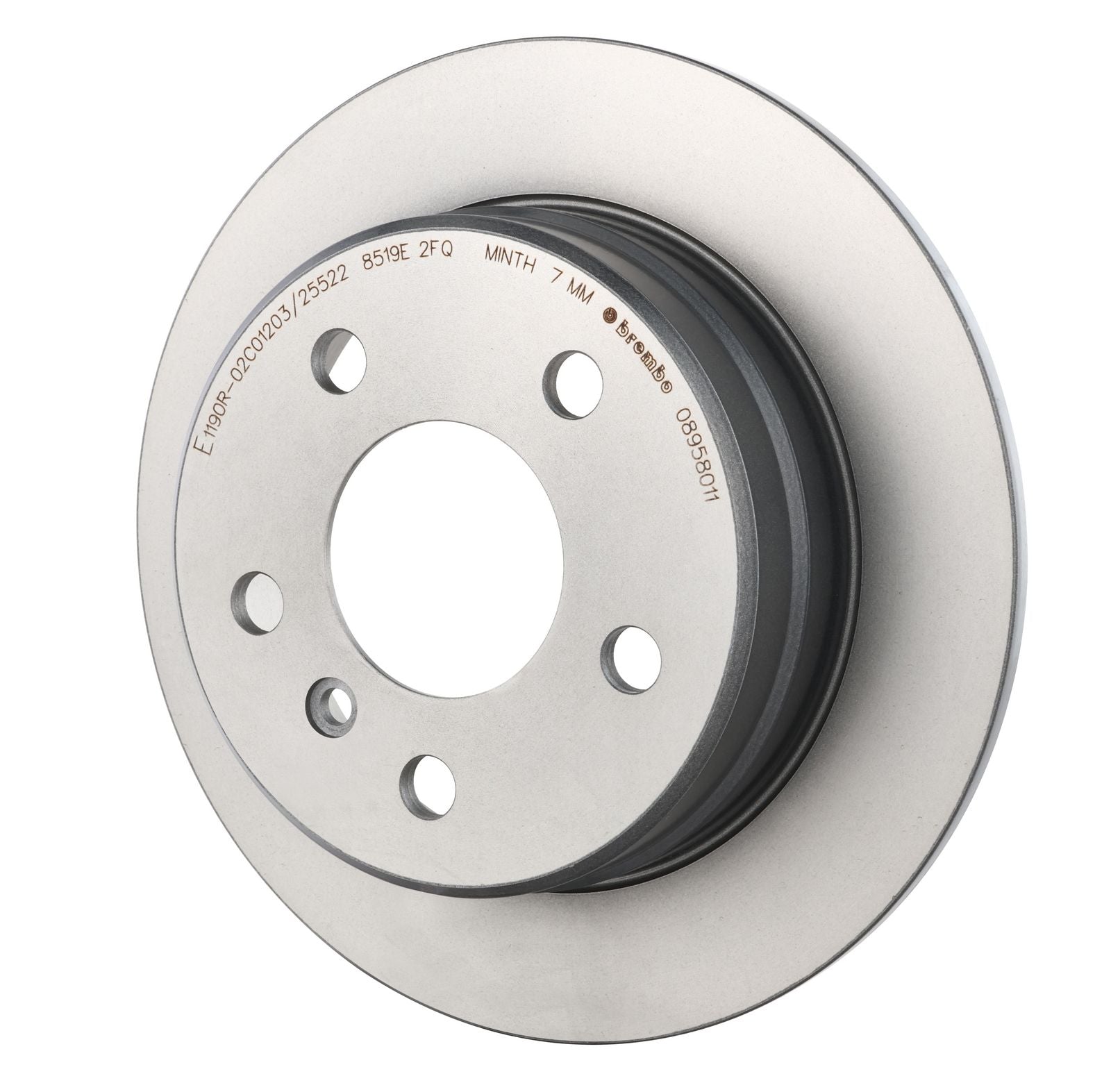 PRIME UV Coated Rear Disc Brake Rotor - 08.9580.11_09