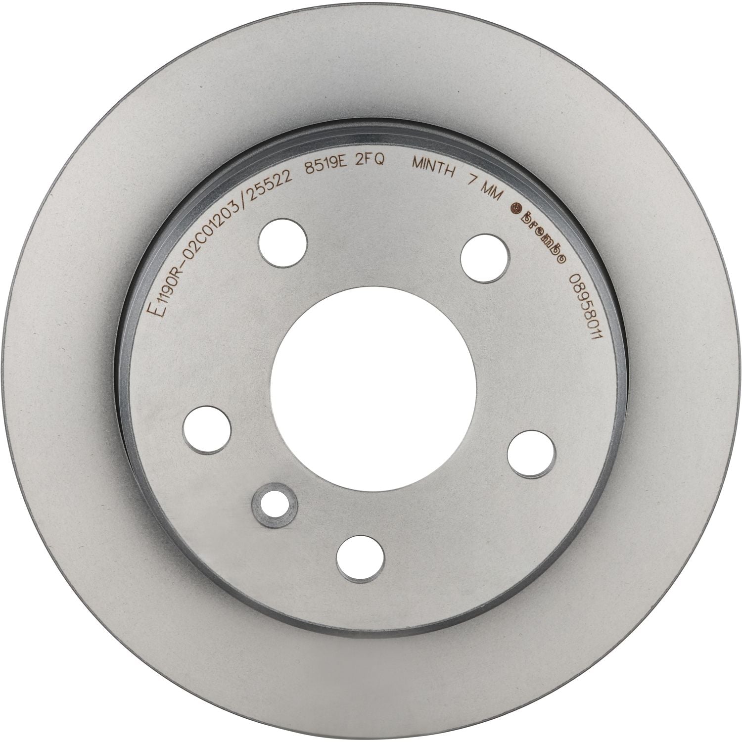 PRIME UV Coated Rear Disc Brake Rotor - 08.9580.11_01