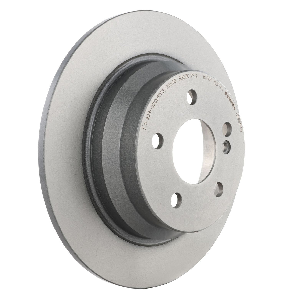 PRIME UV Coated Rear Disc Brake Rotor - 08.9584.11_28