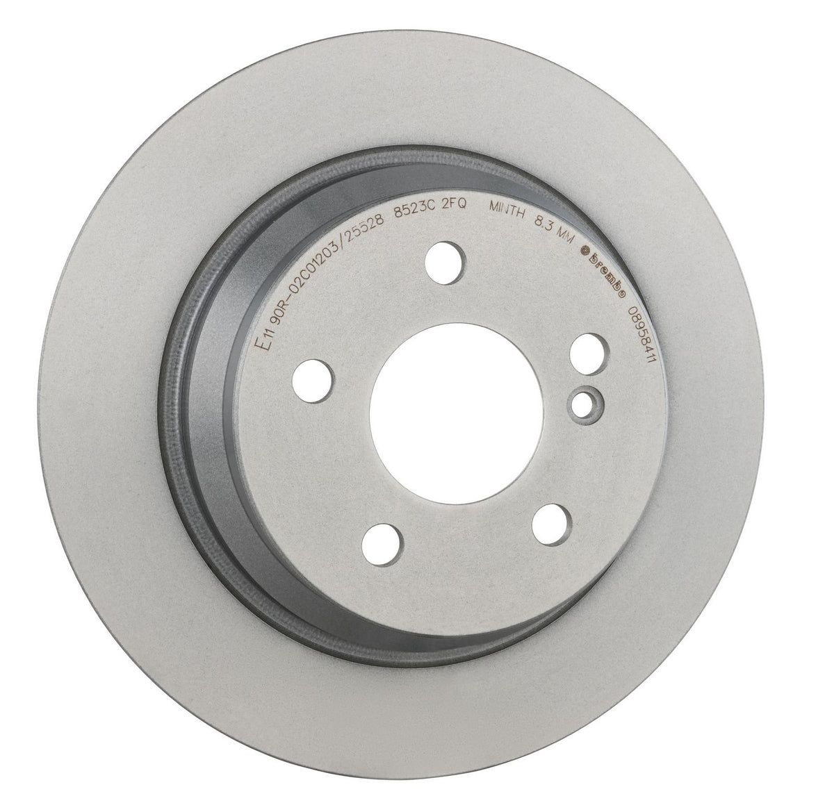 PRIME UV Coated Rear Disc Brake Rotor - 08.9584.11_30