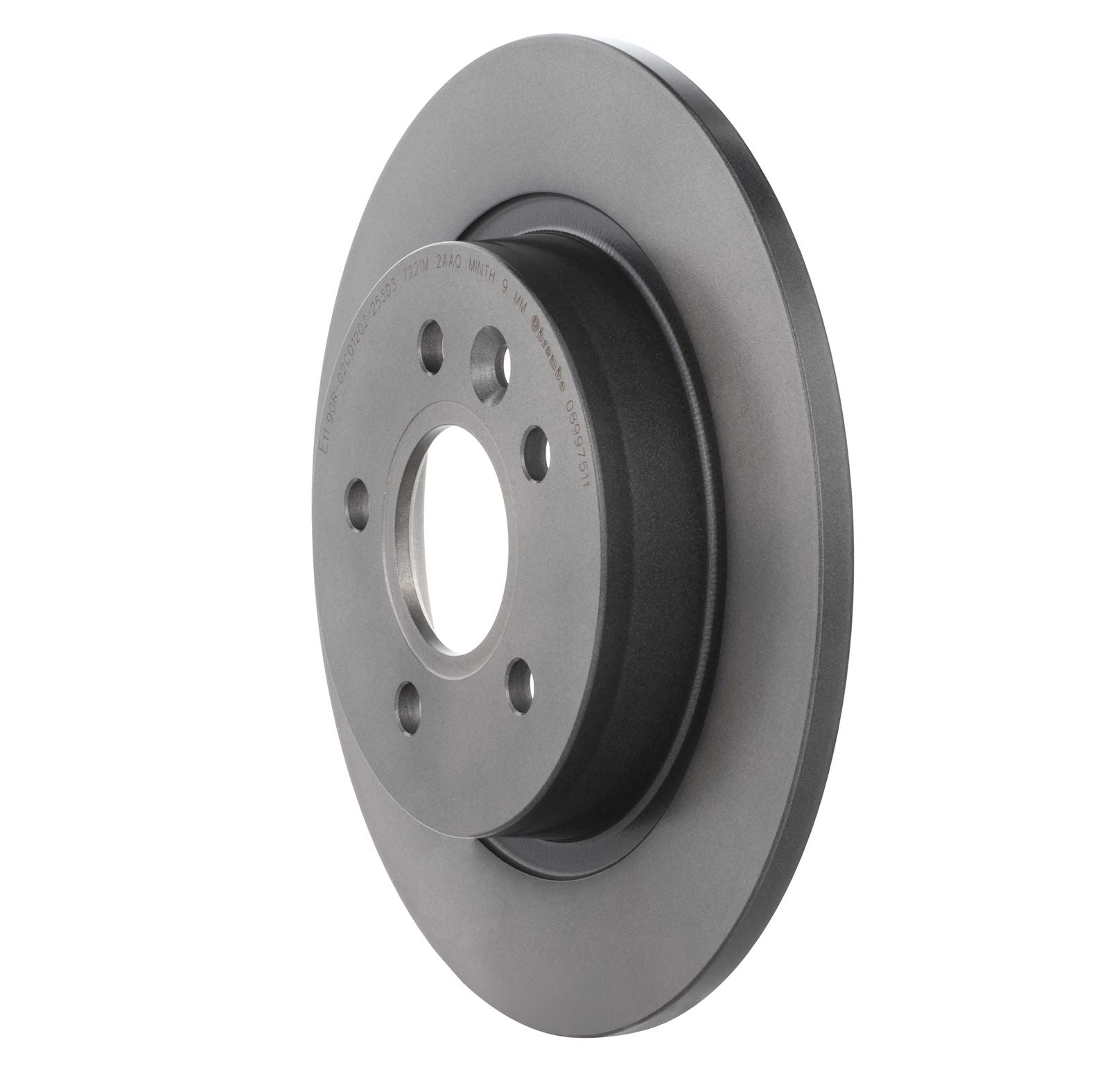 PRIME UV Coated Rear Disc Brake Rotor - 08.9975.11_11