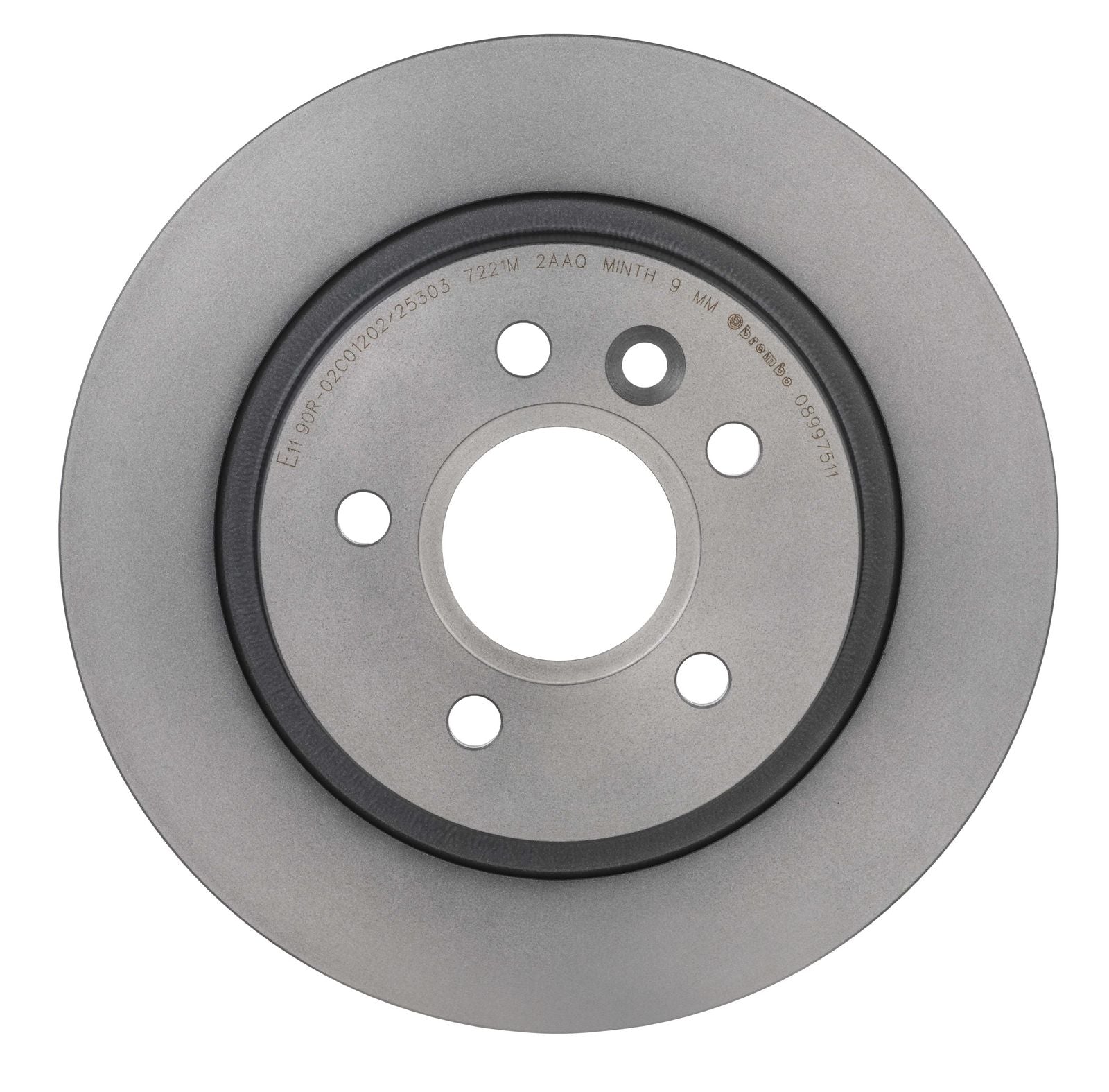 PRIME UV Coated Rear Disc Brake Rotor - 08.9975.11_07