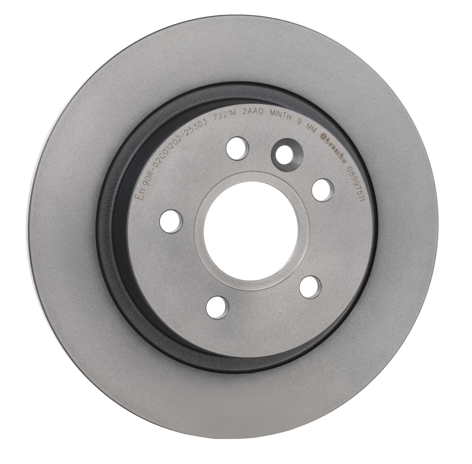 PRIME UV Coated Rear Disc Brake Rotor - 08.9975.11_30