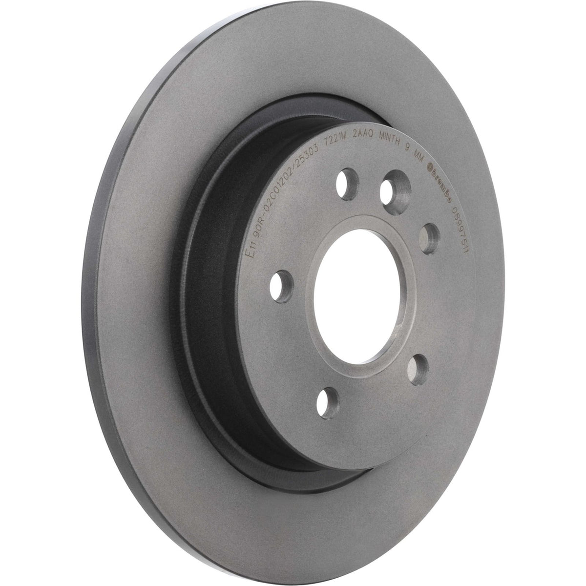 PRIME UV Coated Rear Disc Brake Rotor - 08.9975.11_03