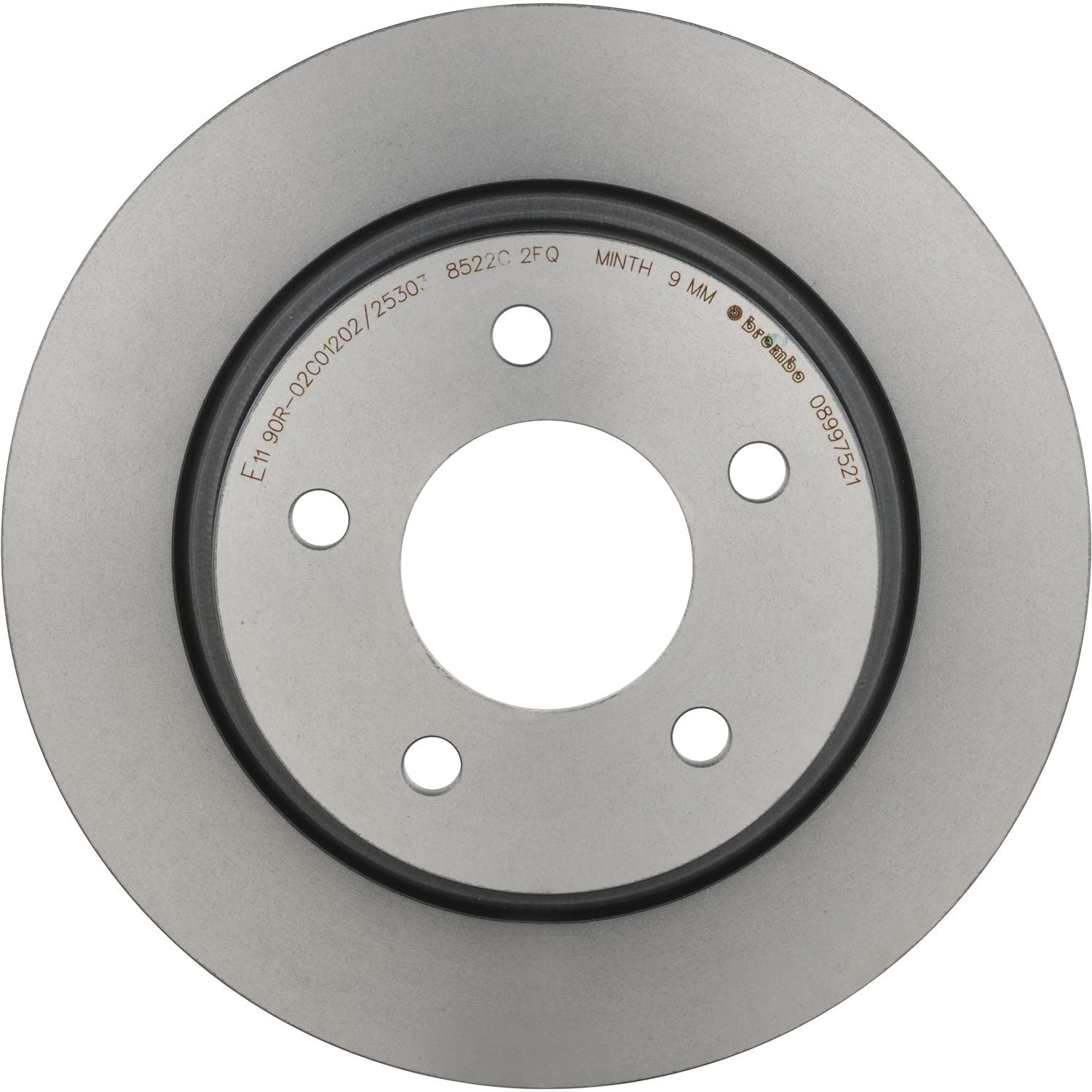 PRIME UV Coated Rear Disc Brake Rotor - 08.9975.21_01