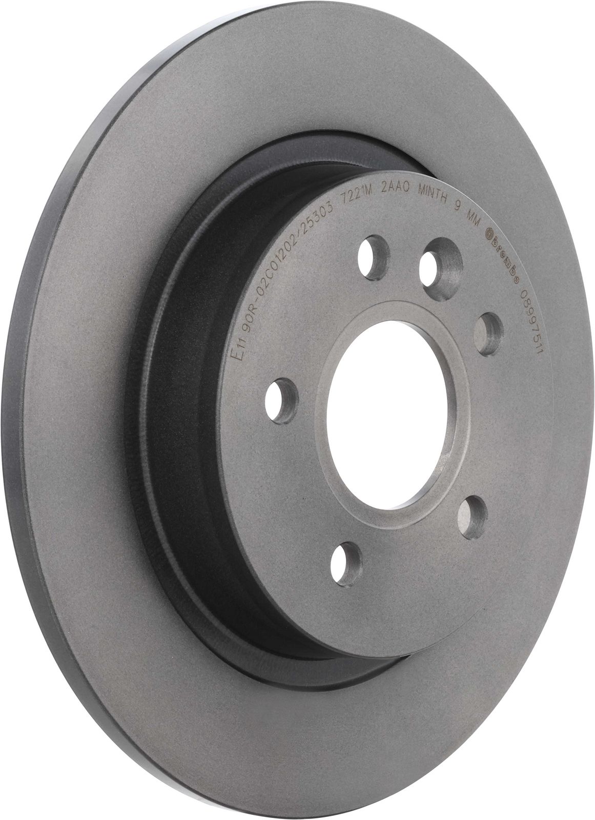 PRIME UV Coated Rear Disc Brake Rotor - 08.9975.11_01