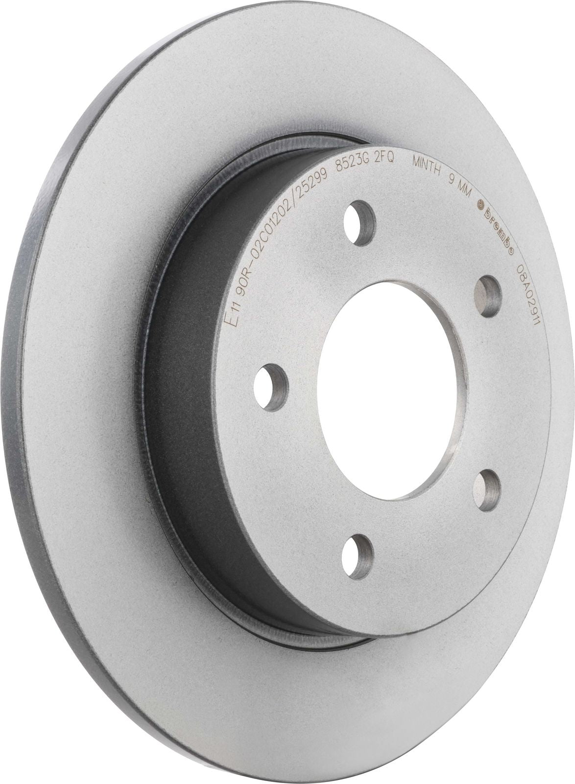 PRIME UV Coated Rear Disc Brake Rotor - 08.A029.11_01