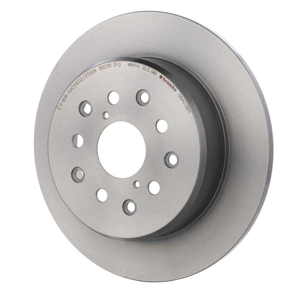 PRIME UV Coated Rear Disc Brake Rotor - 08.A038.11_04