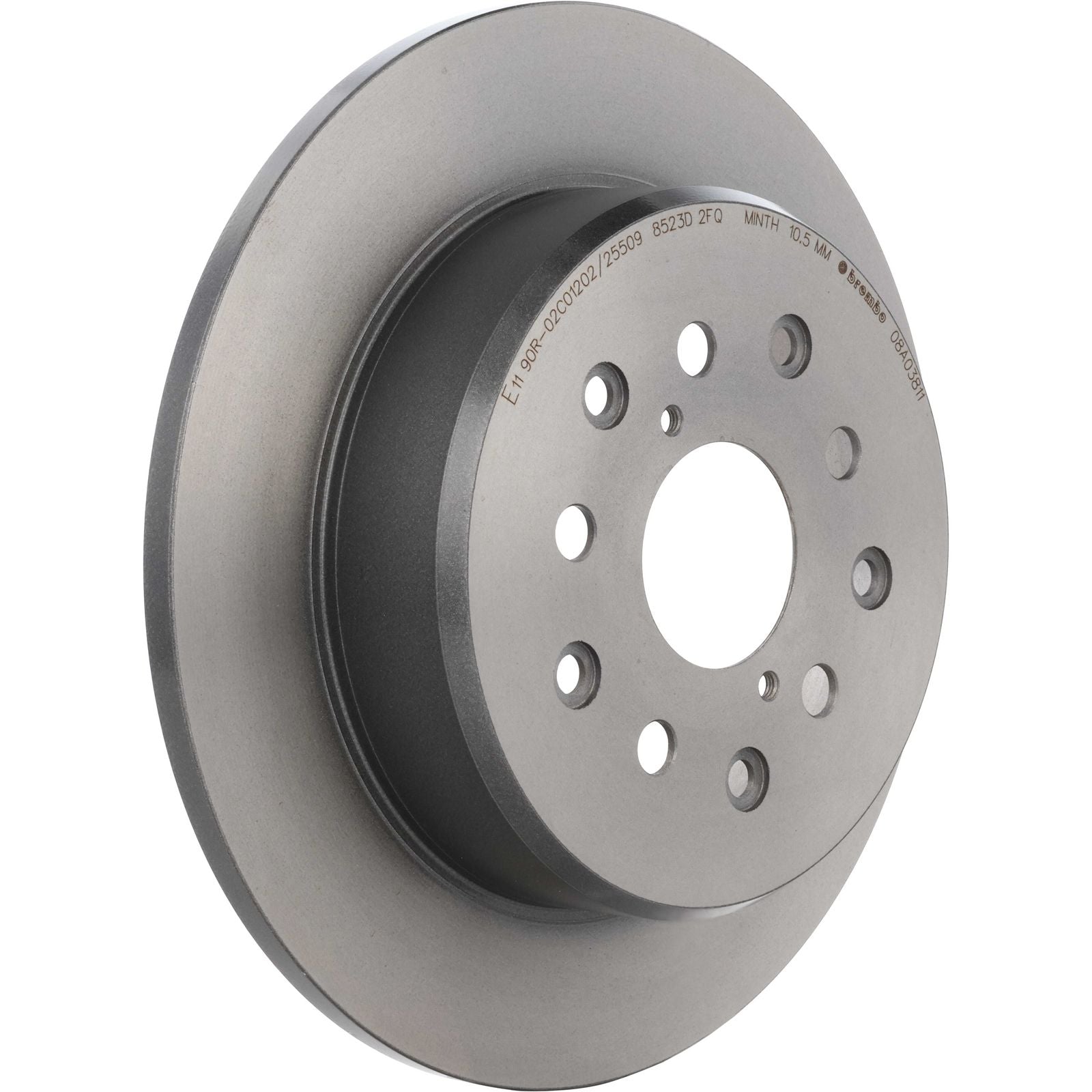 PRIME UV Coated Rear Disc Brake Rotor - 08.A038.11_26