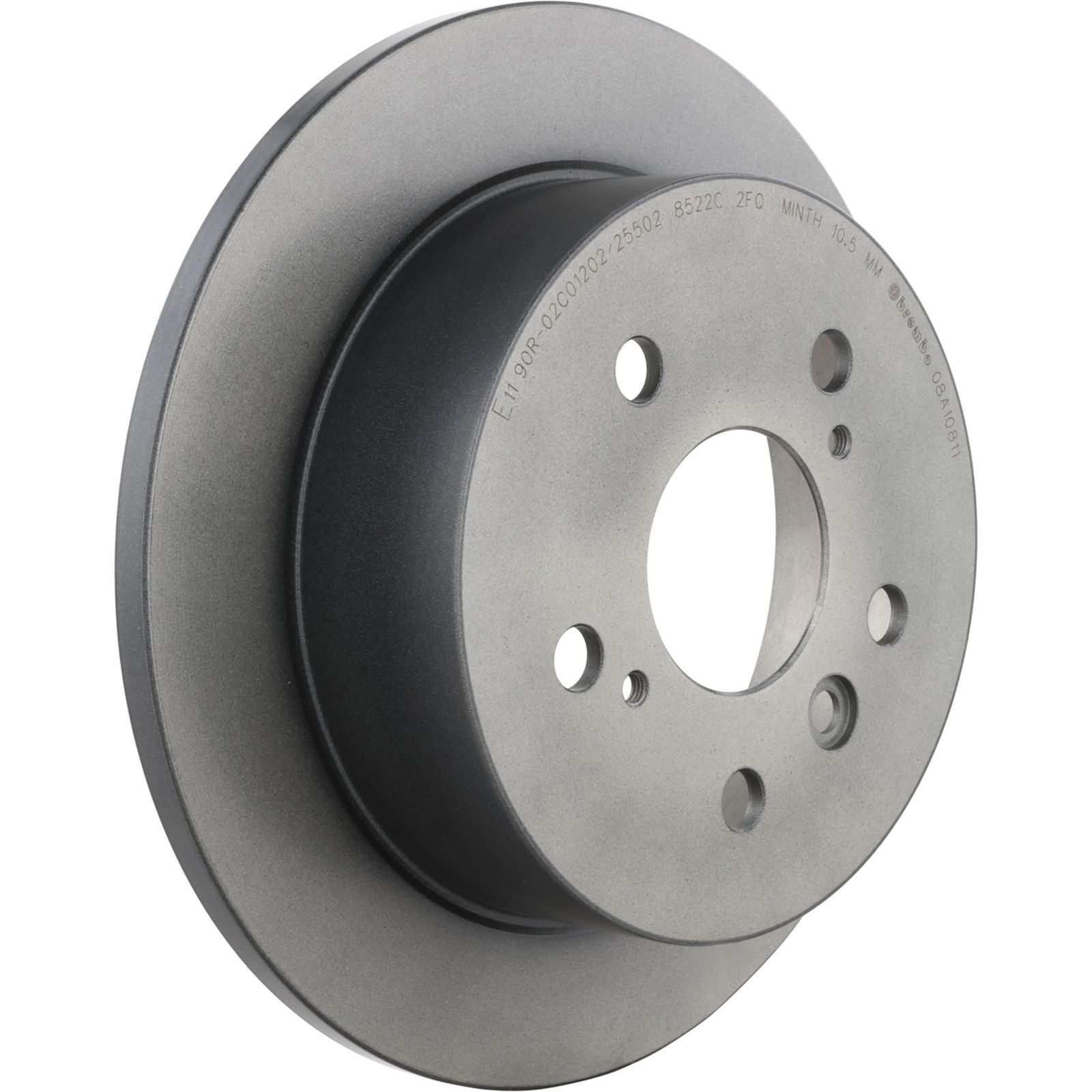 PRIME UV Coated Rear Disc Brake Rotor - 08.A108.11_04