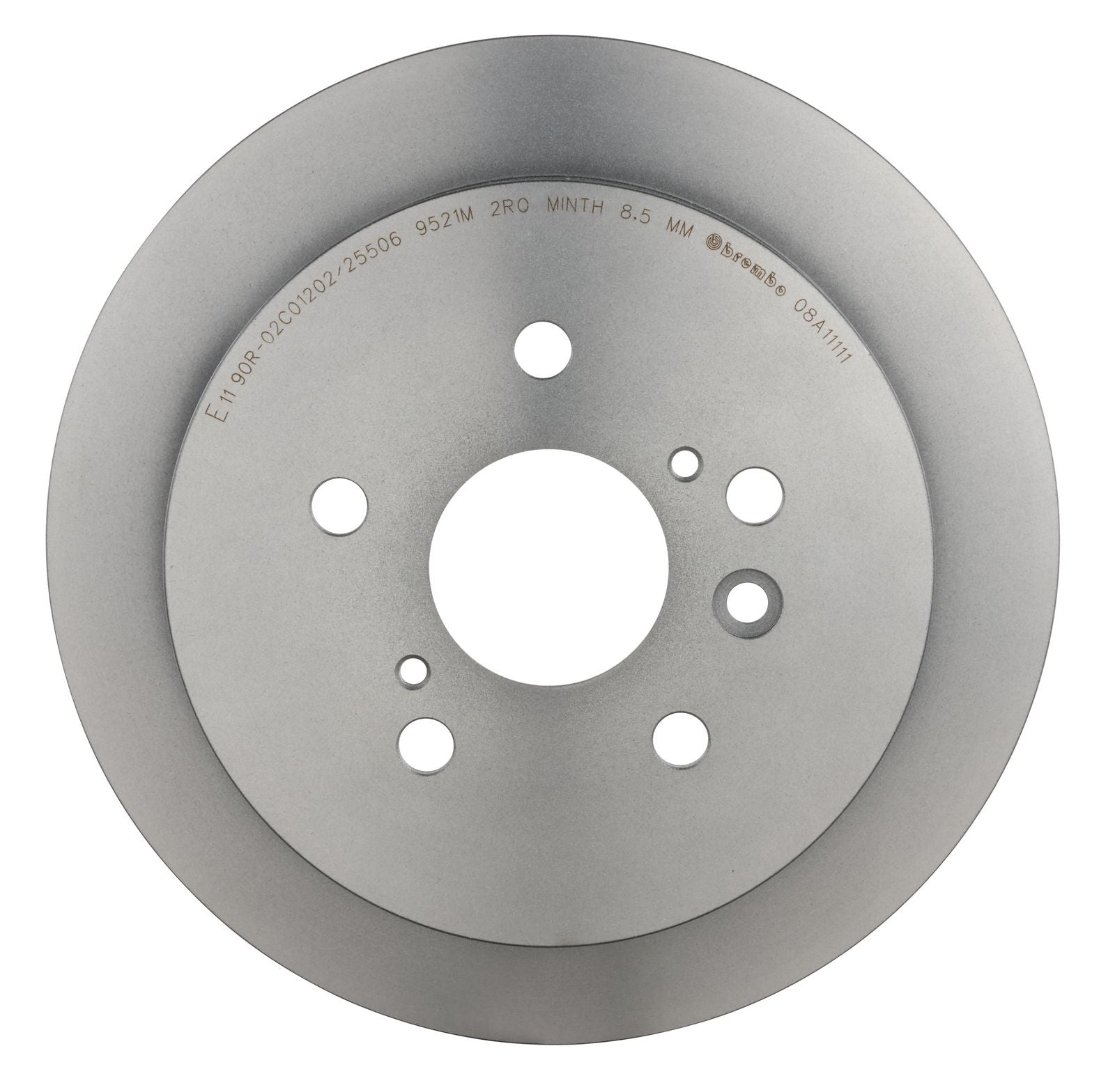 PRIME UV Coated Rear Disc Brake Rotor - 08.A111.11_07