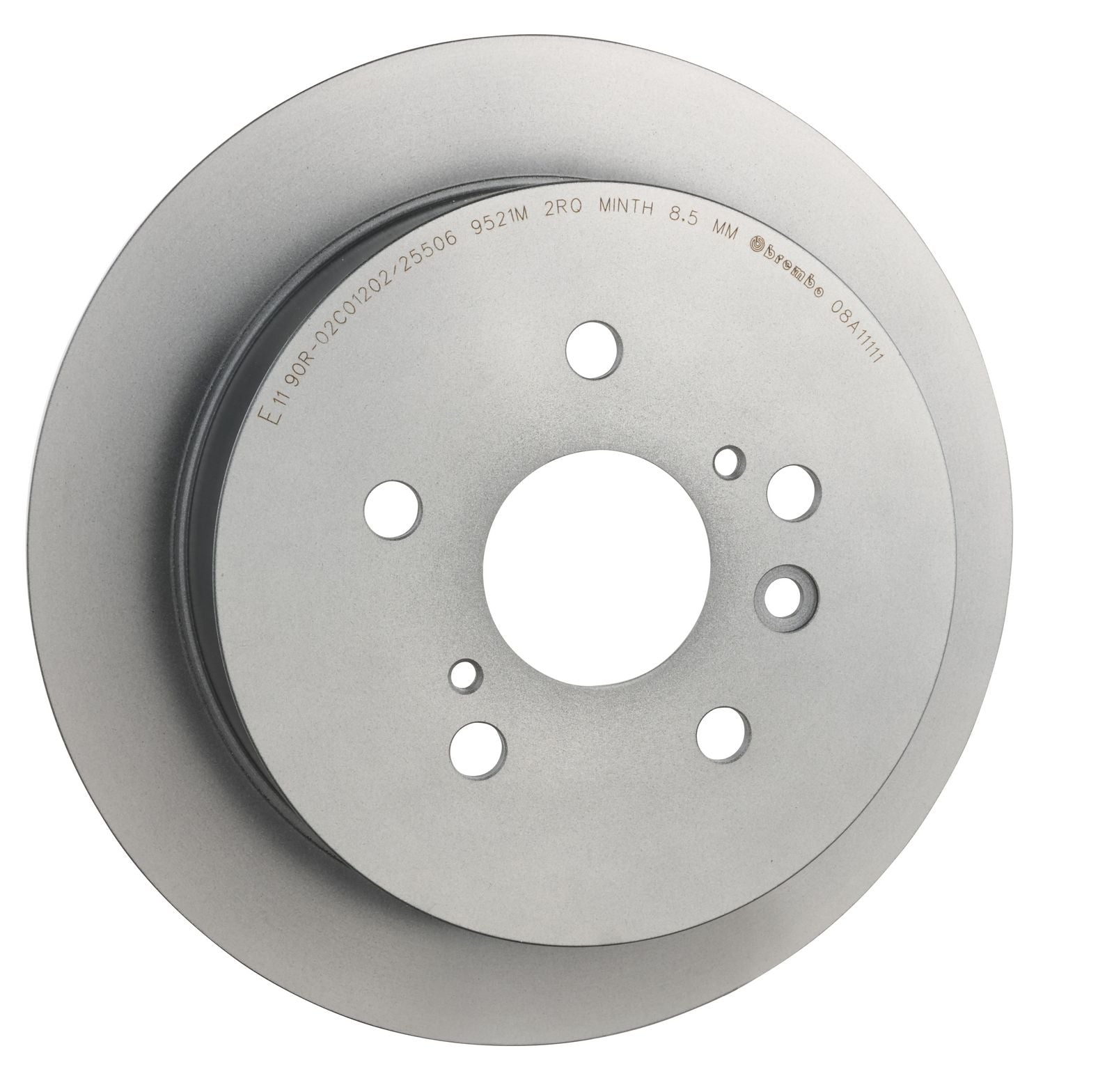 PRIME UV Coated Rear Disc Brake Rotor - 08.A111.11_30
