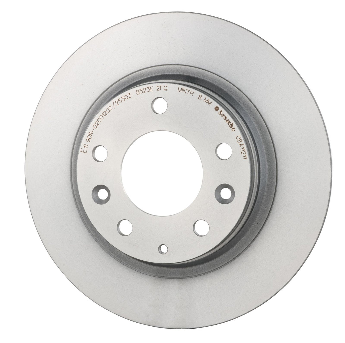 PRIME UV Coated Rear Disc Brake Rotor - 08.A112.11_08