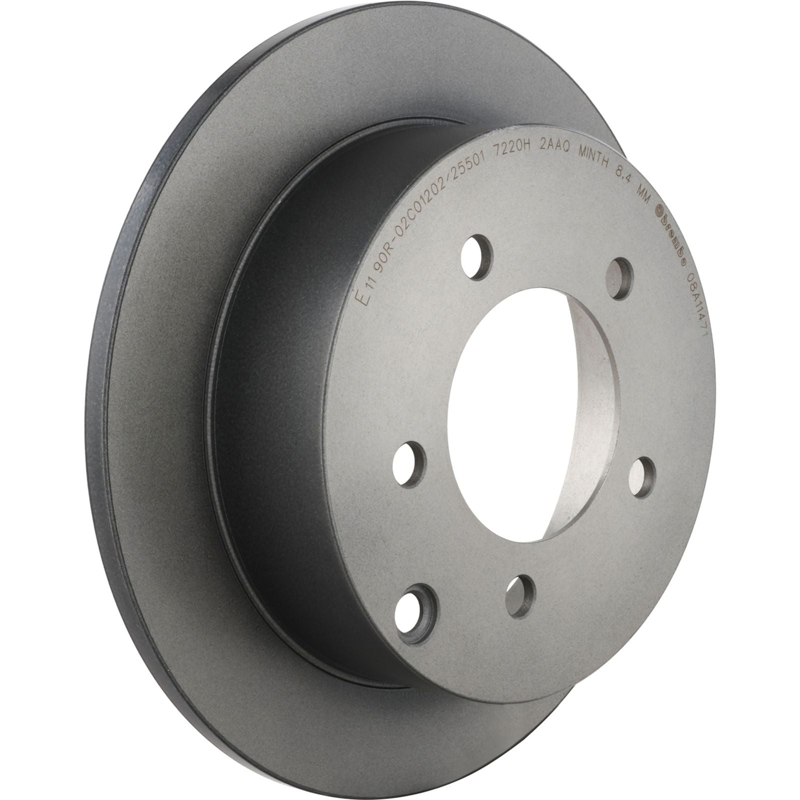 PRIME UV Coated Rear Disc Brake Rotor - 08.A114.71_04