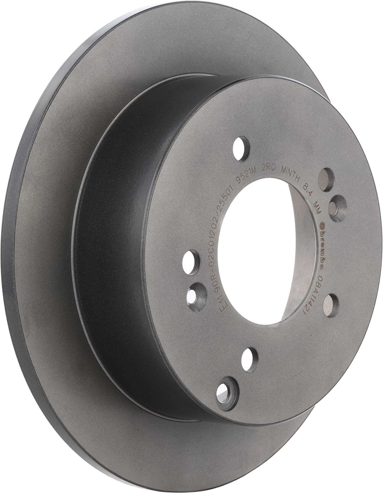 PRIME UV Coated Rear Disc Brake Rotor - 08.A114.21_01