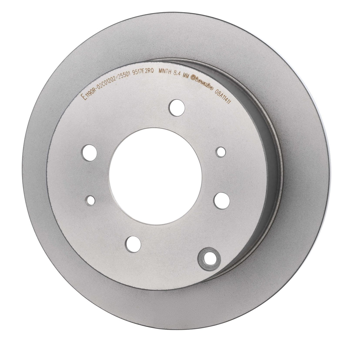PRIME UV Coated Rear Disc Brake Rotor - 08.A114.11_07