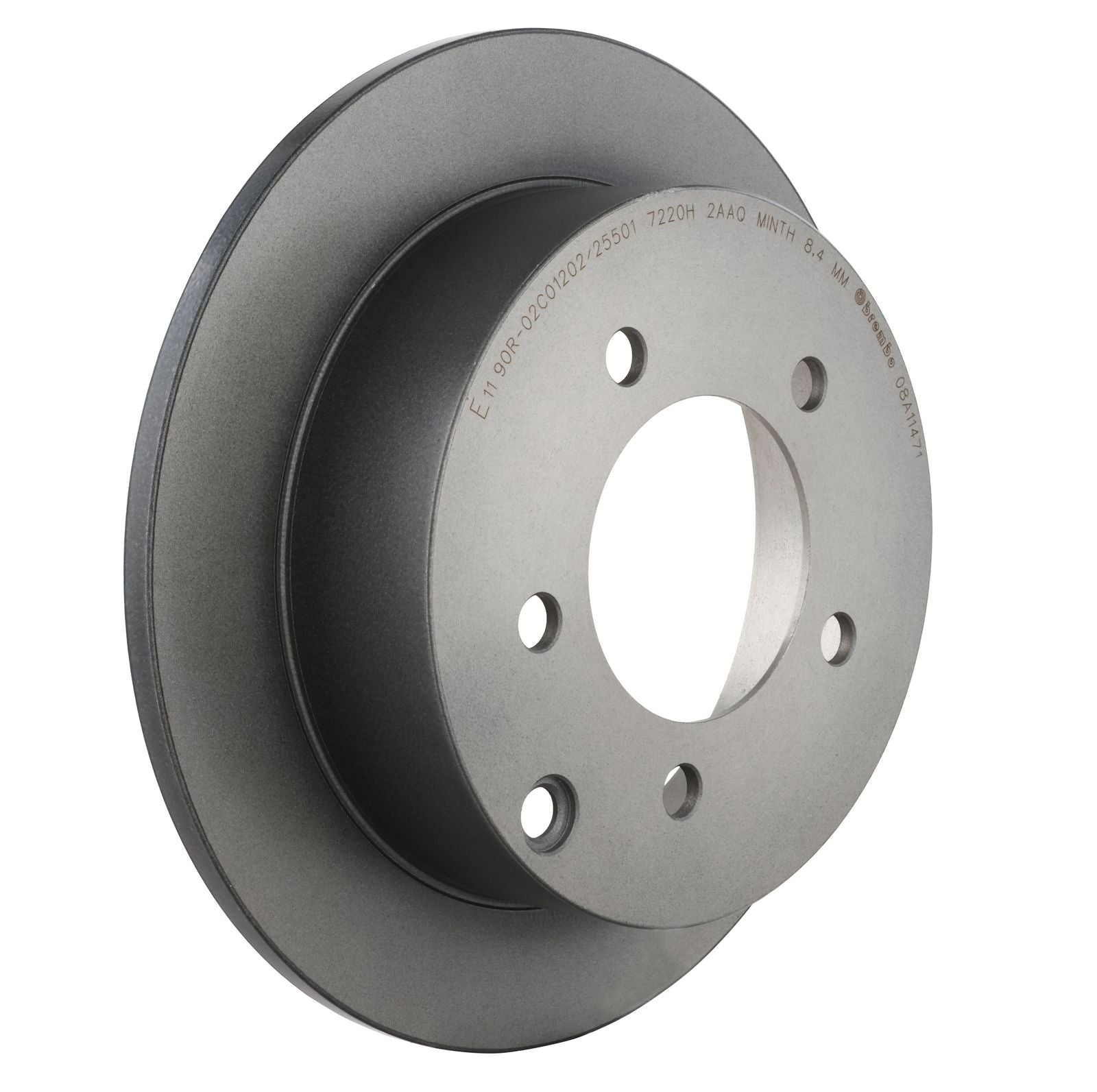 PRIME UV Coated Rear Disc Brake Rotor - 08.A114.71_27