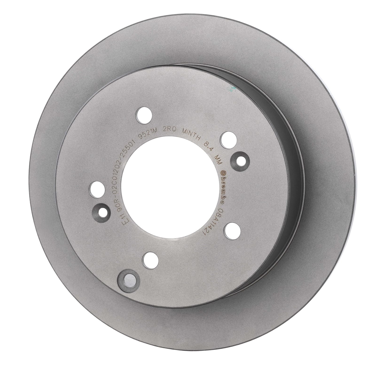 PRIME UV Coated Rear Disc Brake Rotor - 08.A114.21_08