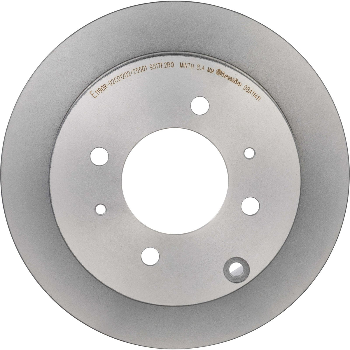 PRIME UV Coated Rear Disc Brake Rotor - 08.A114.11_05
