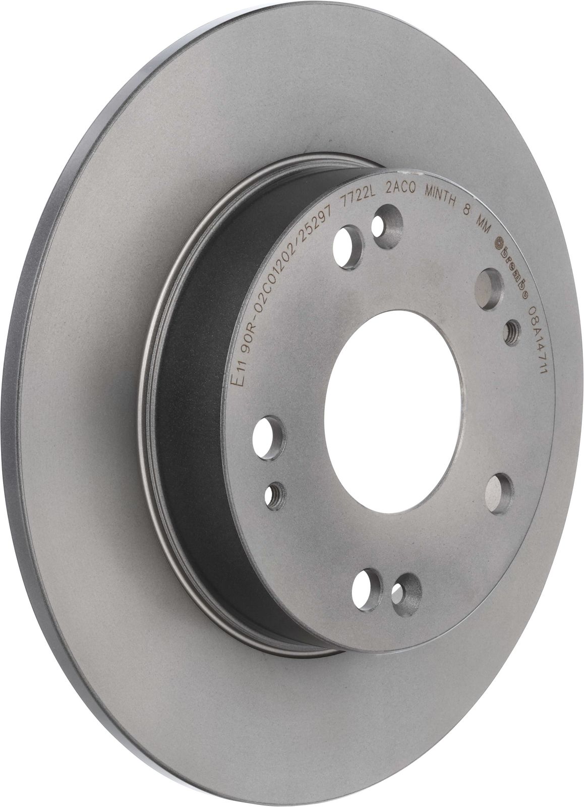 PRIME UV Coated Rear Disc Brake Rotor - 08.A147.11_01