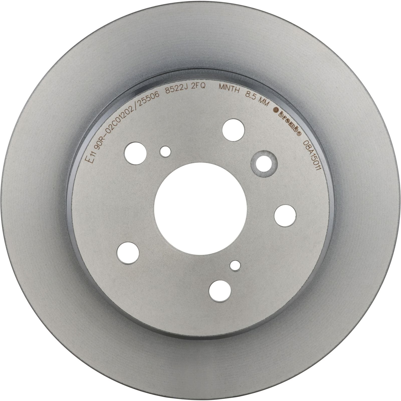 PRIME UV Coated Rear Disc Brake Rotor - 08.A150.11_04