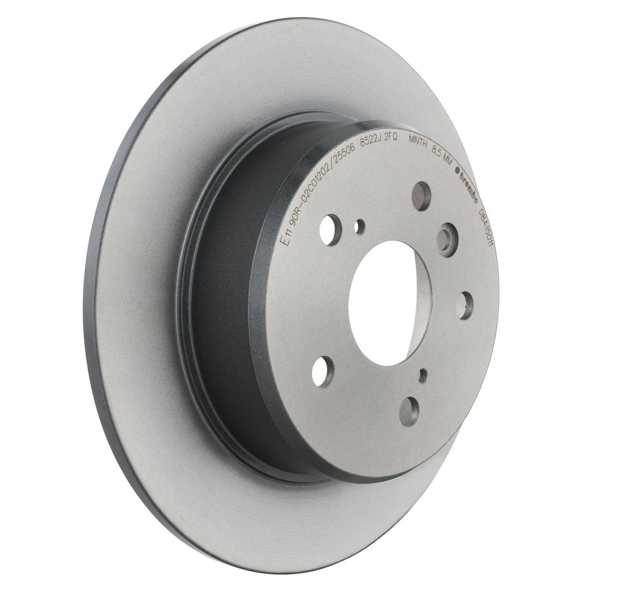 PRIME UV Coated Rear Disc Brake Rotor - 08.A150.11_27