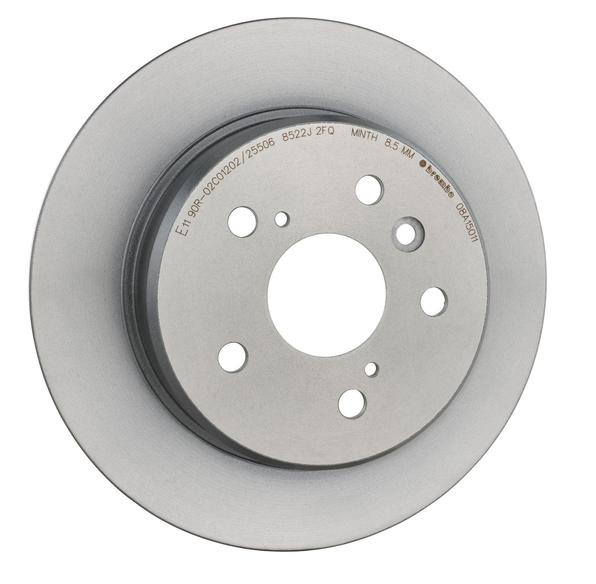 PRIME UV Coated Rear Disc Brake Rotor - 08.A150.11_29