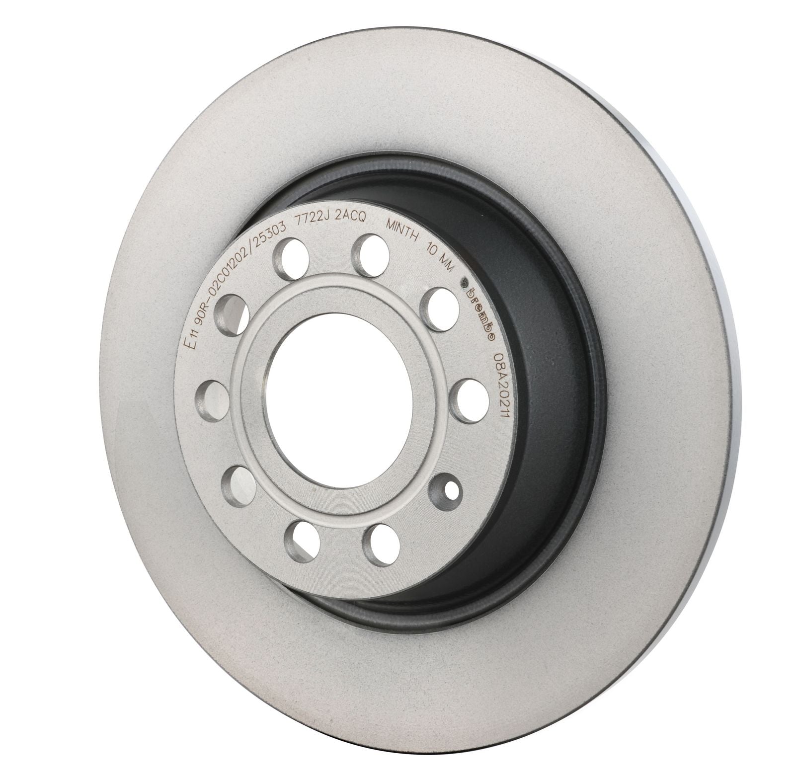 PRIME UV Coated Rear Disc Brake Rotor - 08.A202.11_10