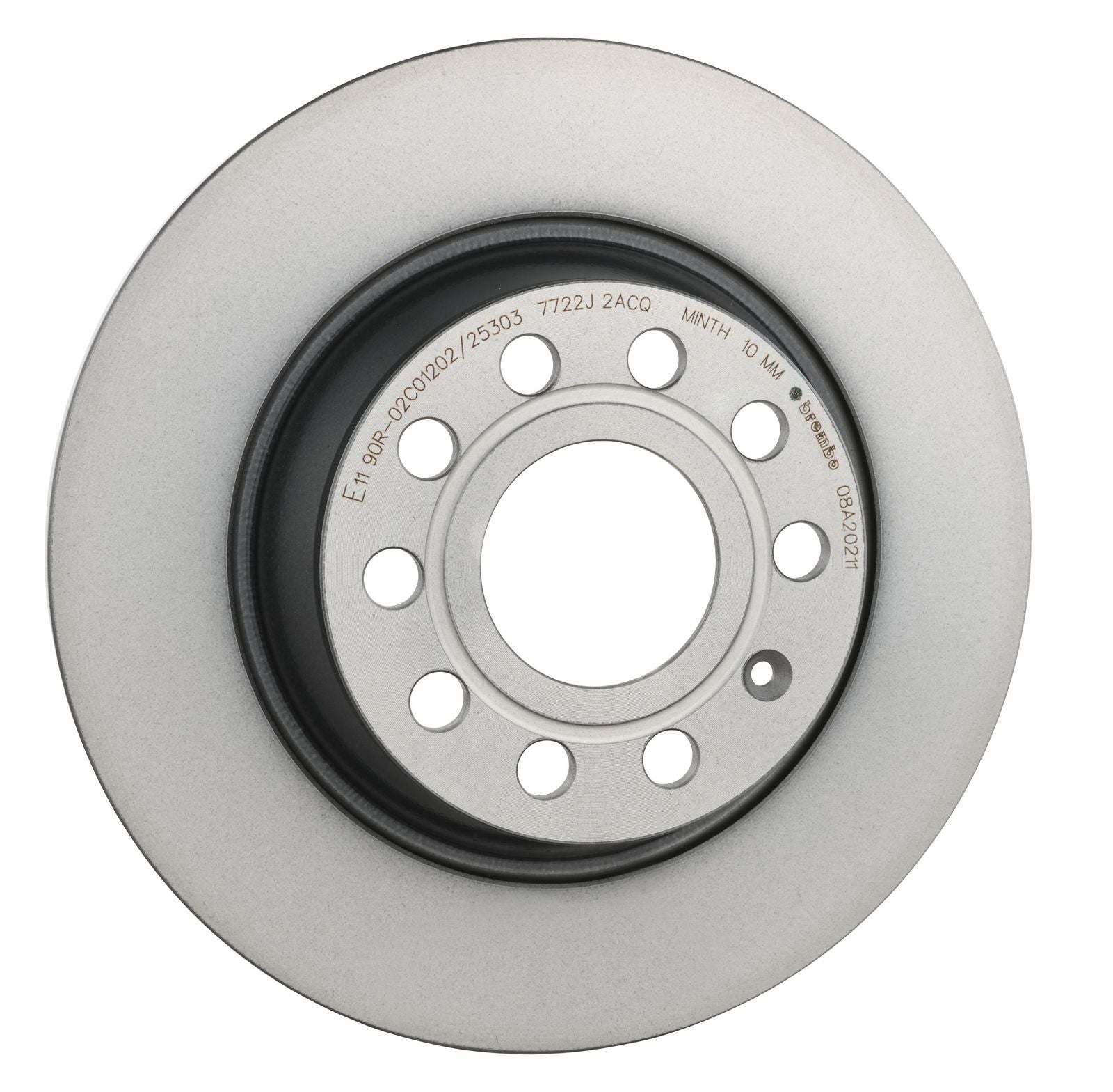 PRIME UV Coated Rear Disc Brake Rotor - 08.A202.11_31