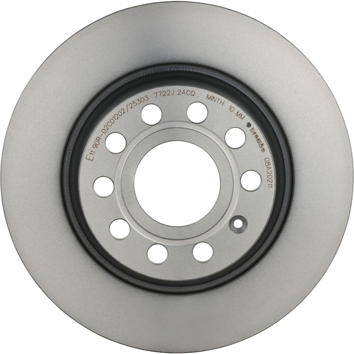 PRIME UV Coated Rear Disc Brake Rotor - 08.A202.11_04
