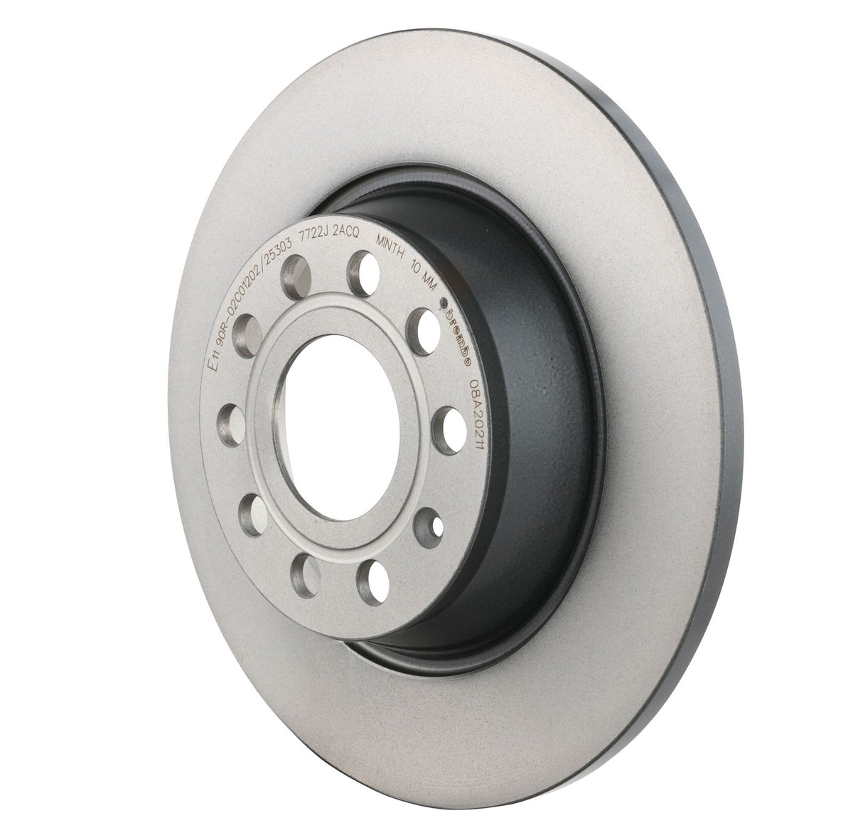 PRIME UV Coated Rear Disc Brake Rotor - 08.A202.11_11