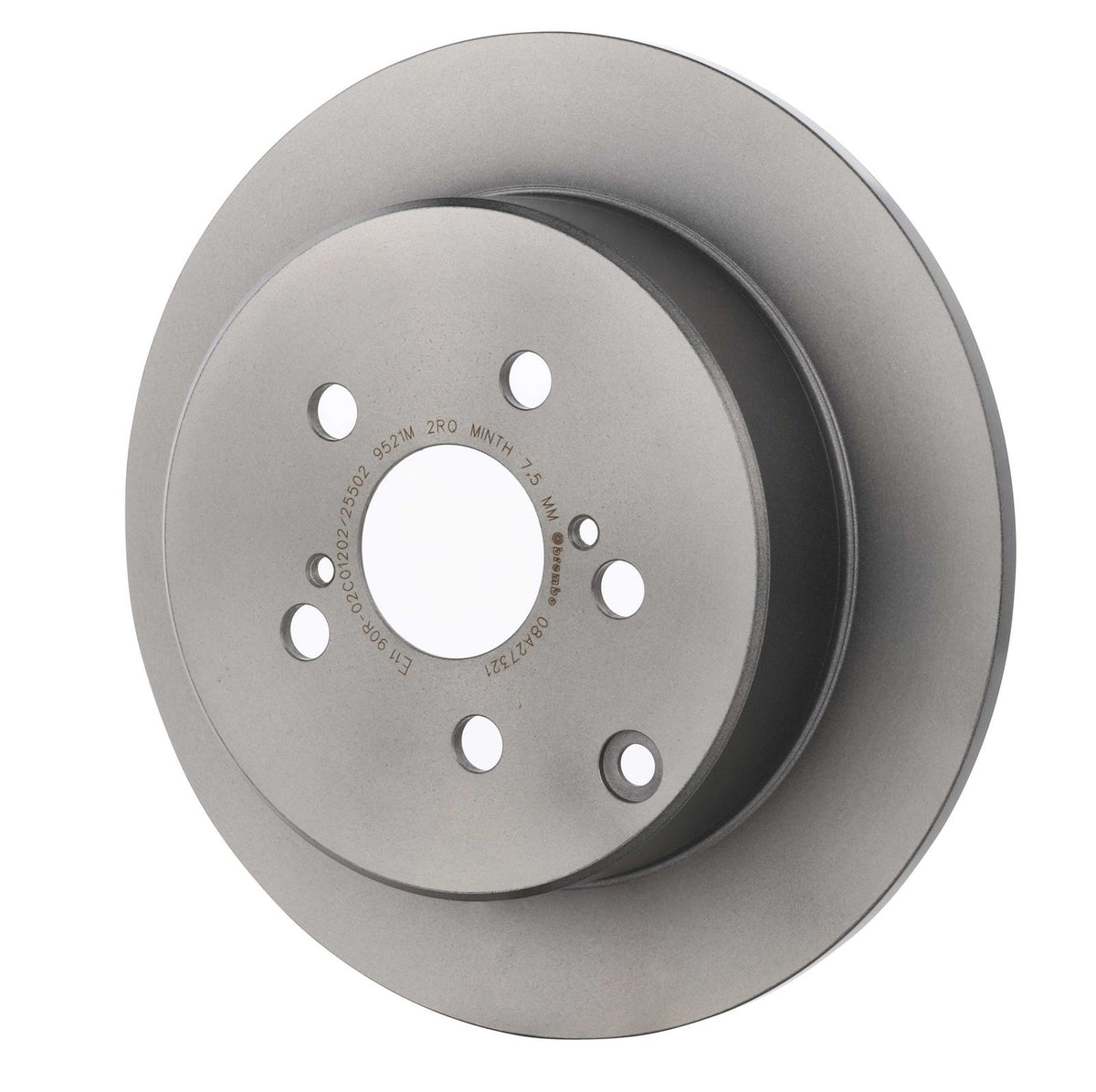 PRIME UV Coated Rear Disc Brake Rotor - 08.A273.21_08