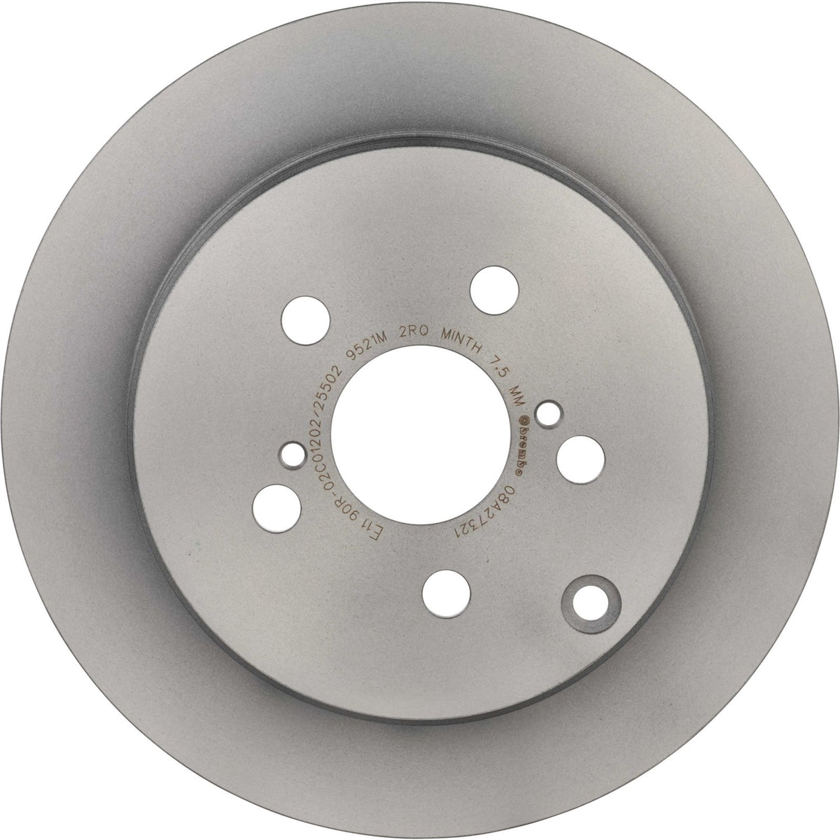 PRIME UV Coated Rear Disc Brake Rotor - 08.A273.21_04