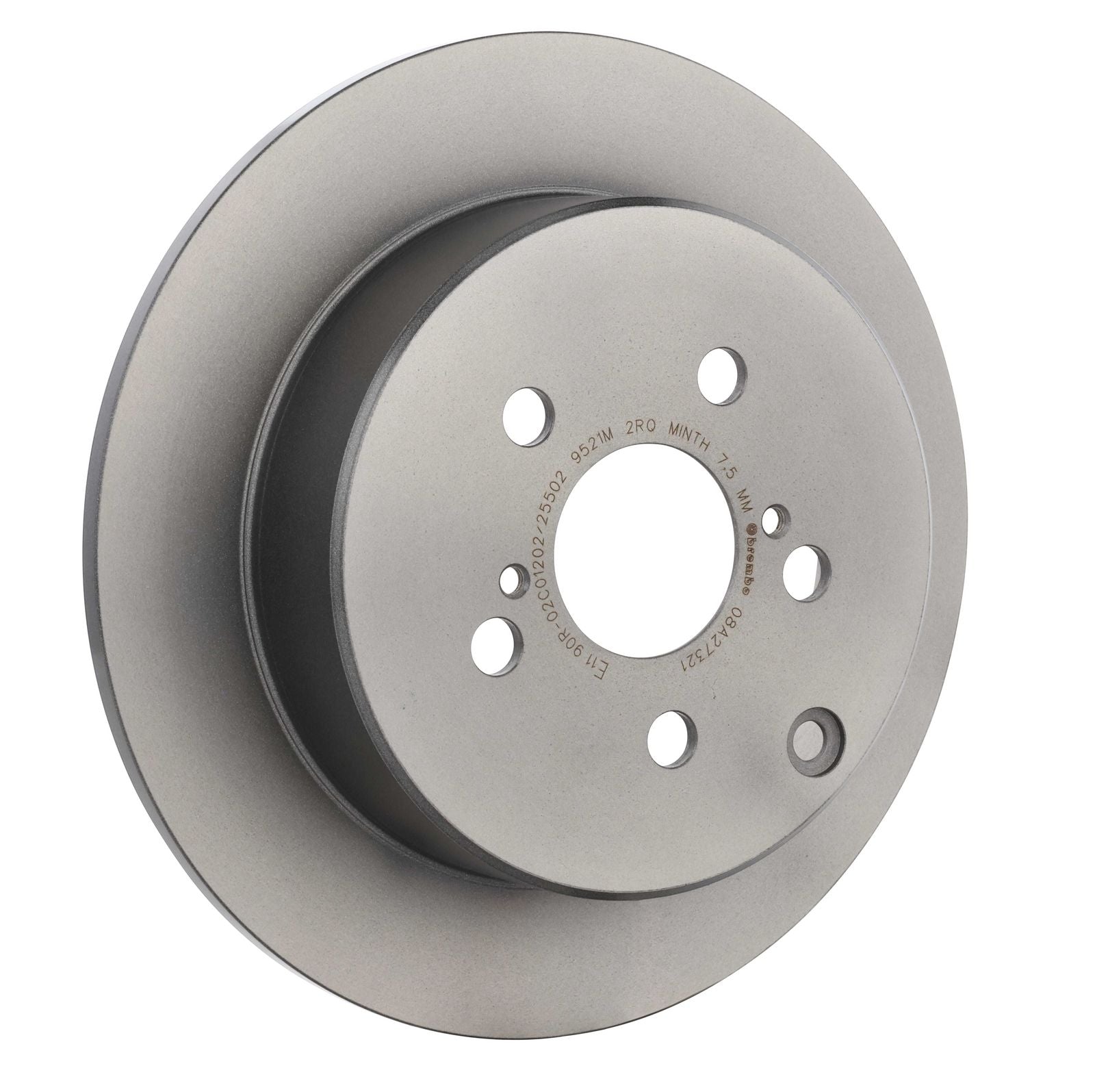 PRIME UV Coated Rear Disc Brake Rotor - 08.A273.21_28
