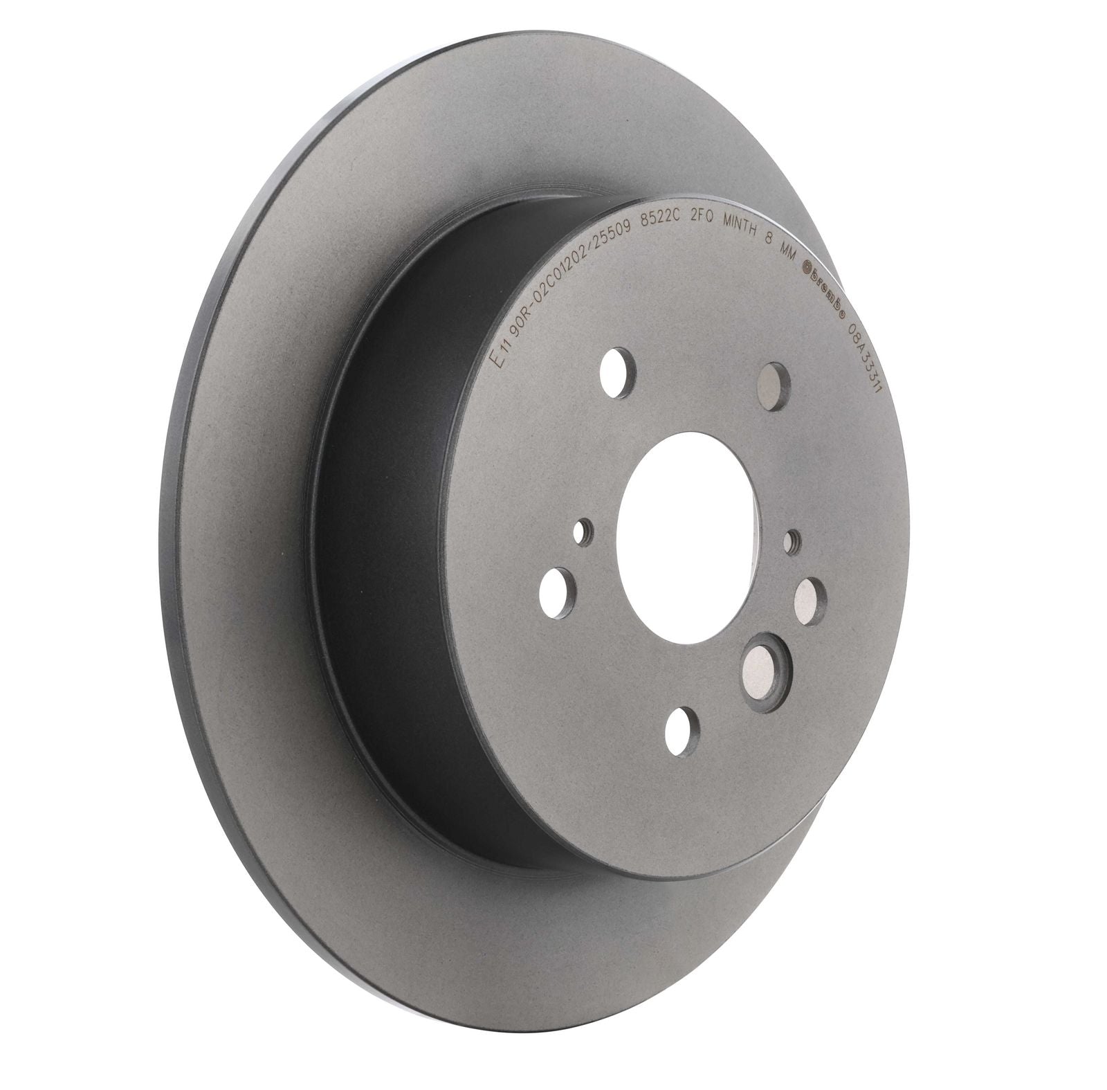 PRIME UV Coated Rear Disc Brake Rotor - 08.A333.11_27