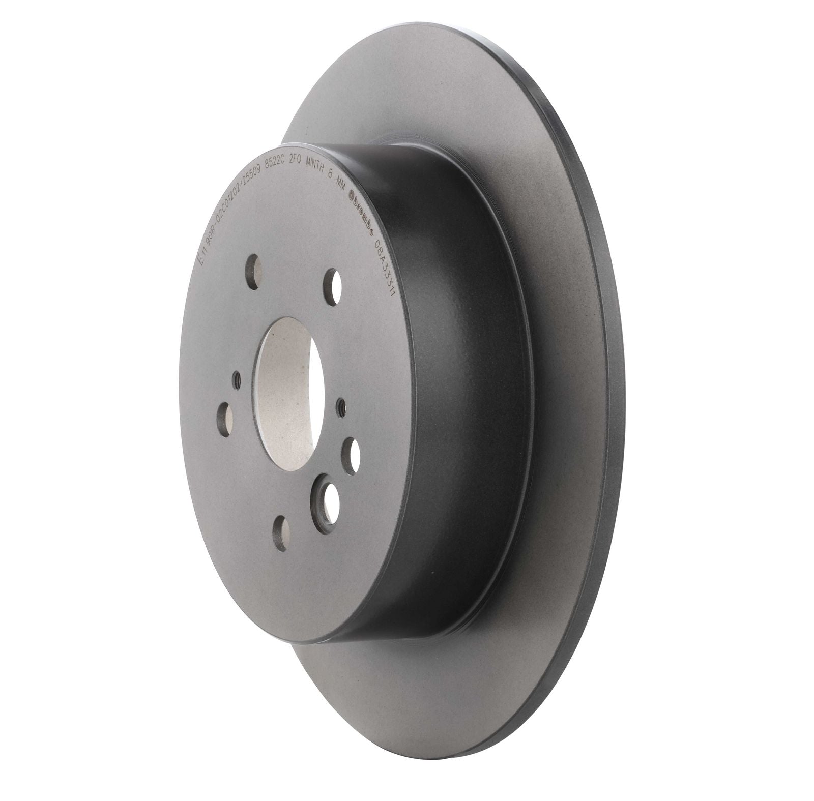 PRIME UV Coated Rear Disc Brake Rotor - 08.A333.11_10