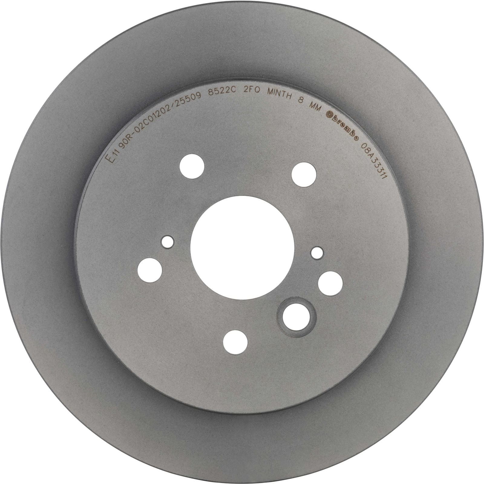 PRIME UV Coated Rear Disc Brake Rotor - 08.A333.11_05