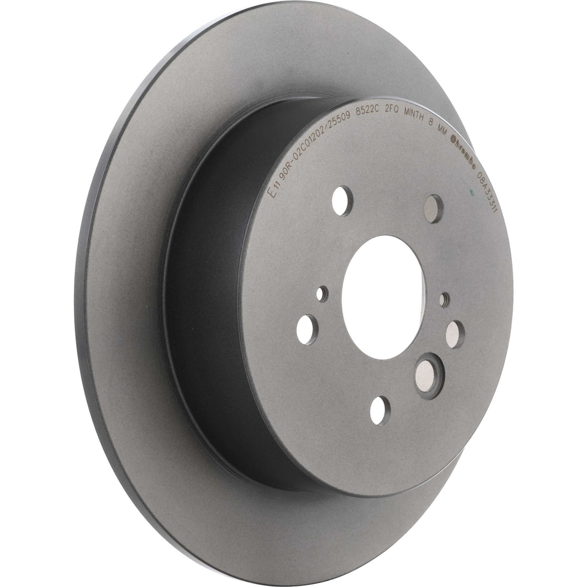PRIME UV Coated Rear Disc Brake Rotor - 08.A333.11_03