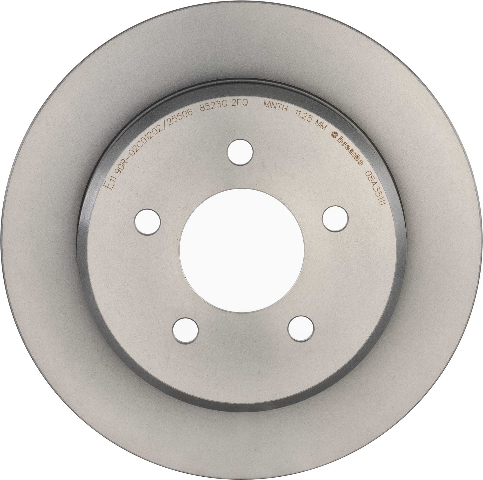 PRIME UV Coated Rear Disc Brake Rotor - 08.A351.11_03