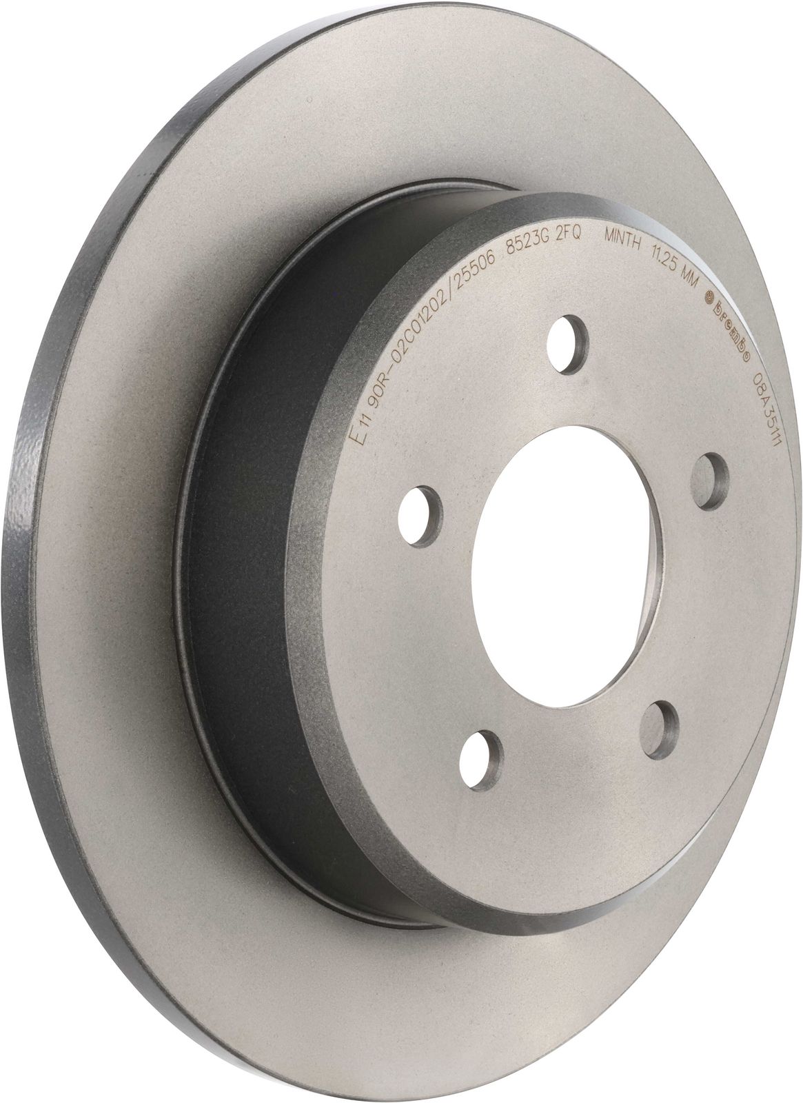 PRIME UV Coated Rear Disc Brake Rotor - 08.A351.11_01