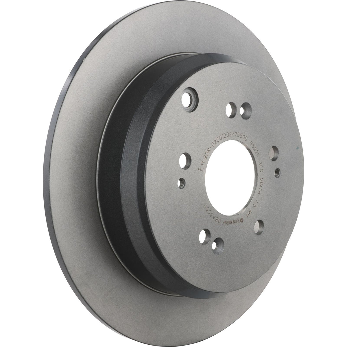 PRIME UV Coated Rear Disc Brake Rotor - 08.A355.11_26