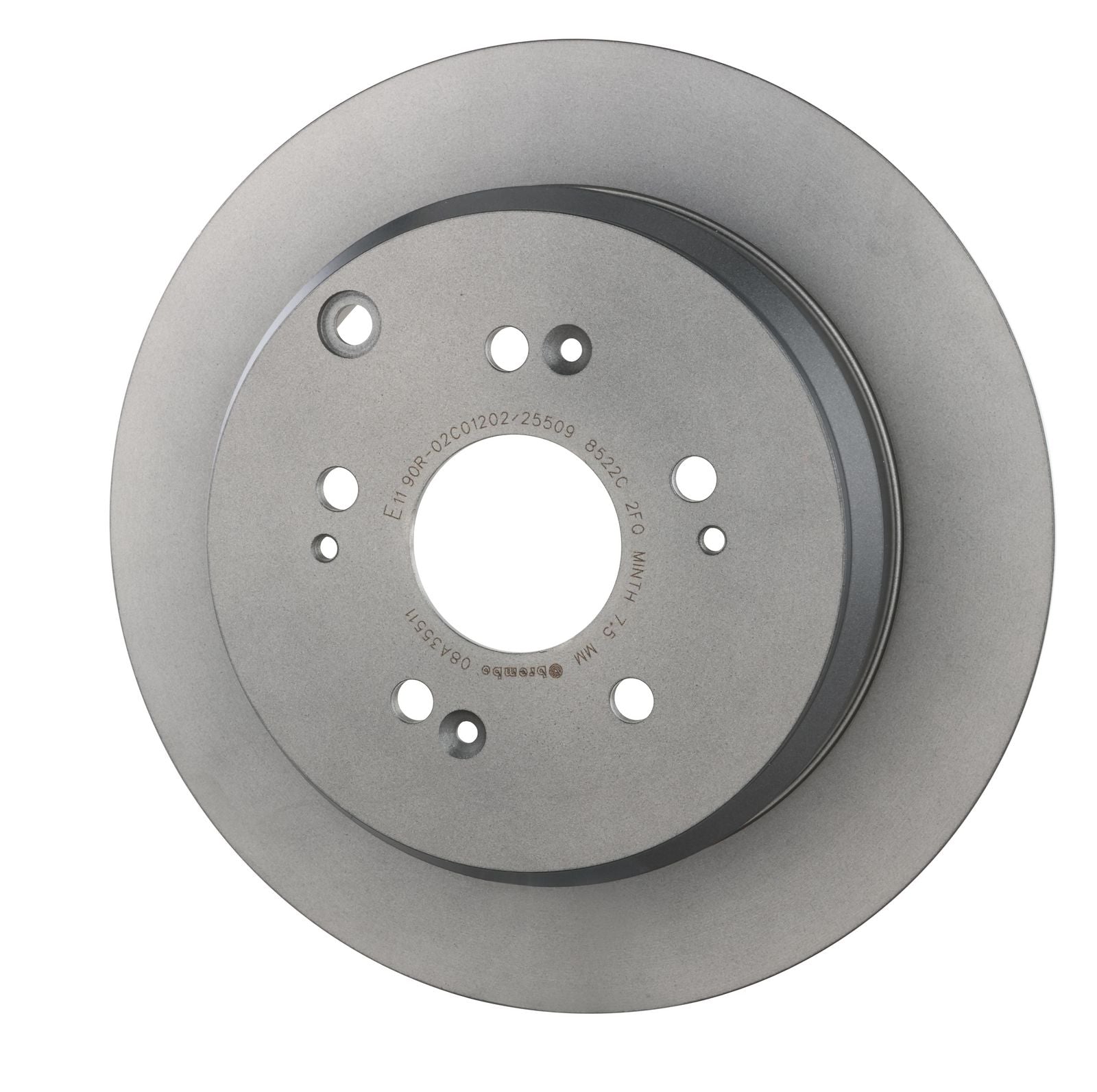 PRIME UV Coated Rear Disc Brake Rotor - 08.A355.11_03