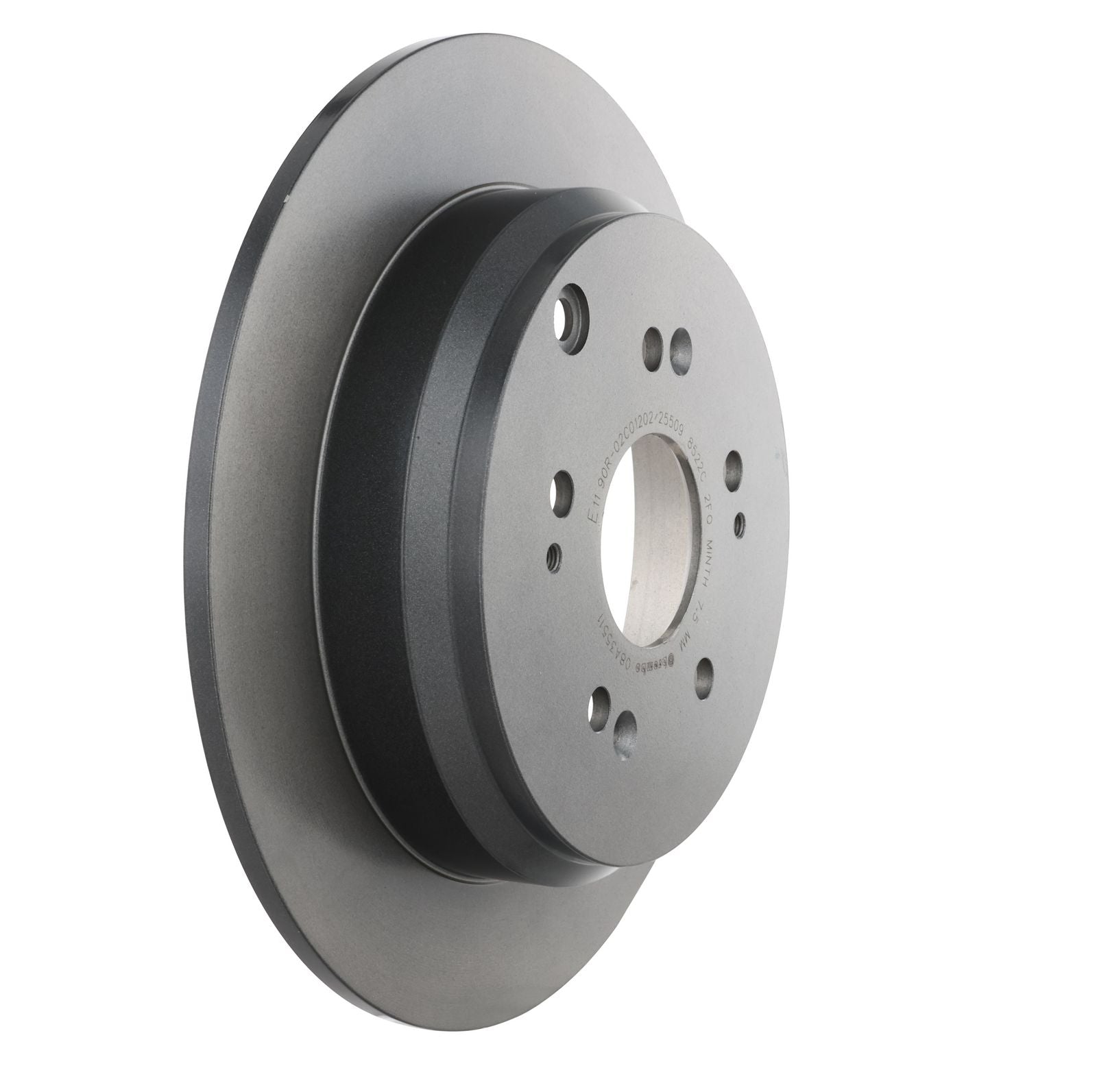 PRIME UV Coated Rear Disc Brake Rotor - 08.A355.11_22