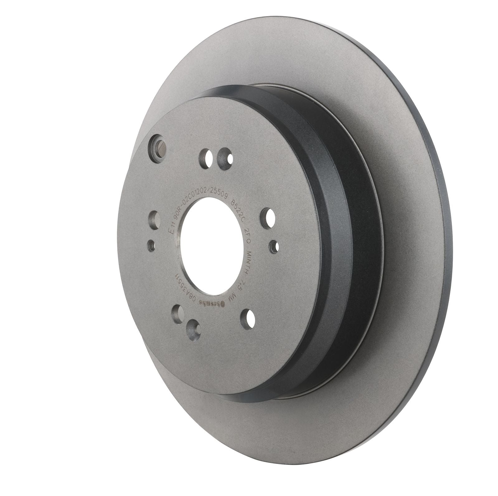 PRIME UV Coated Rear Disc Brake Rotor - 08.A355.11_05