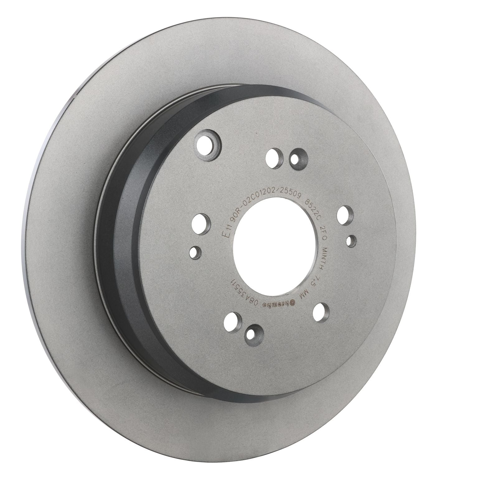 PRIME UV Coated Rear Disc Brake Rotor - 08.A355.11_24